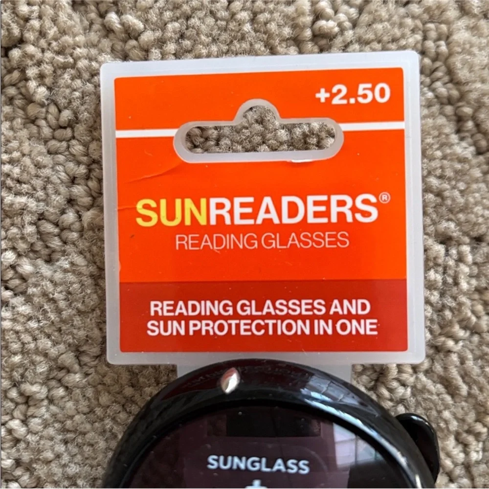 NWT Foster Grant Seraphin Reader Sunglasses +2.50 - Picture 3 of 4